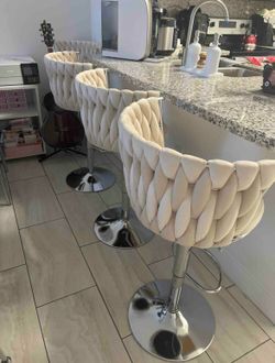Set 4 bar stools (Nuevo en Su caja)