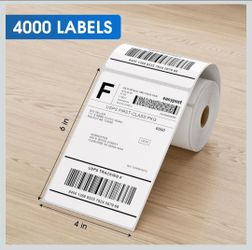 Maxgear 4"x6" direct Thermal Labels