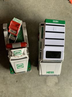 Hess vintage toys 2 pc