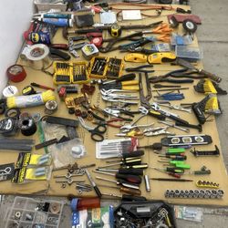 Variety Of Tools, Power Tools, Tool Boxes, Everything That A Handyman Need