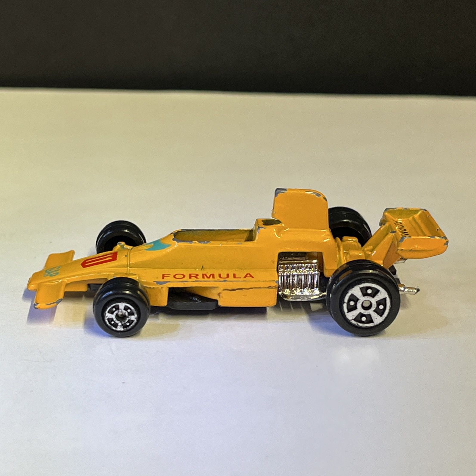 Yellow Gap Formula 1 Racing Diecast Car
