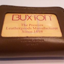 Buxton Genuine Leather Double-Zip Wallet