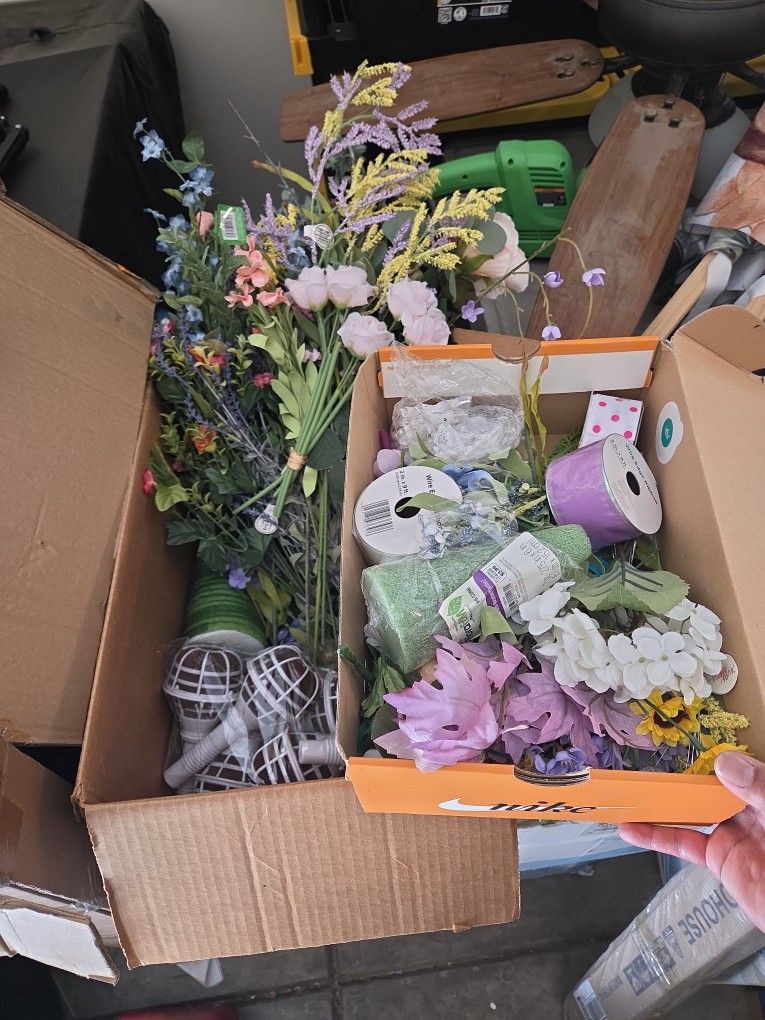 Box Of Floral Miscellaneous