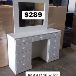 White Vanity