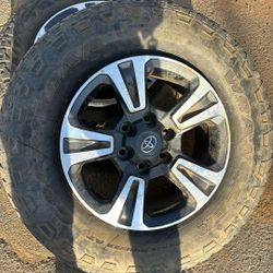 Toyota Rims Tires Are Used 