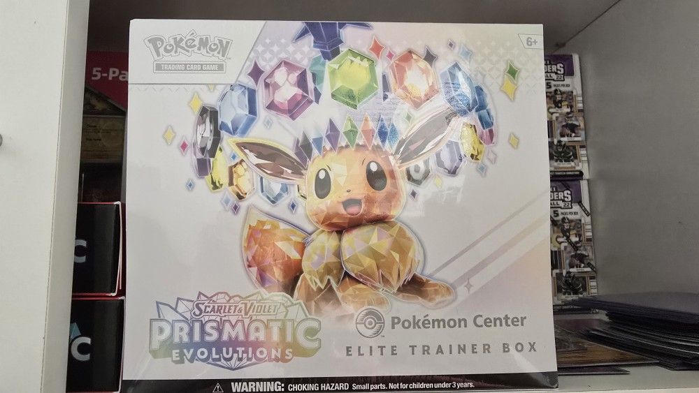 Pokemon Center Prismatic Evolutions ETB