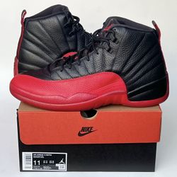 NEW 2025 Air Jordan 12 Retro 2025 size 11 CT8013-002 Bred Black Receipt DS