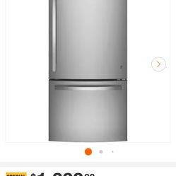 GE Fridge With Bottom Freezer