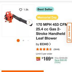 Echo Handheld Gas Blower PB-2520