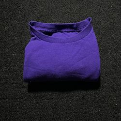 Blank purple tee