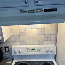 Broan-NuTone ductless under-cabinet range hood in a bisque or almond finish -30inch.