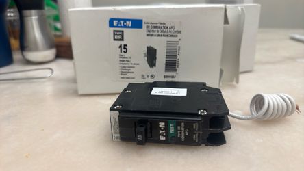 15 AMP AFCI EATON BR BREAKER
