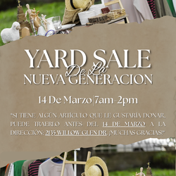 Church family yard sale