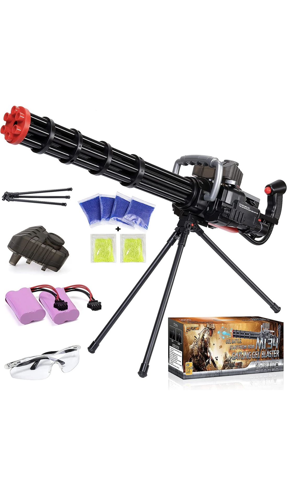M134 Gatling Gel Ball Blasters (Wholesale MoQ Required )