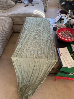 Sage Table Runners, 9 In Total