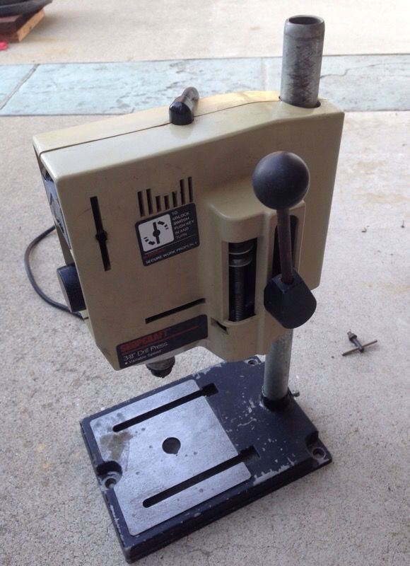 Shopcraft variable speed 3/8" bench top drill press
