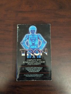 Tron by Brian Daley - 1982 First Edition Paperback with Full-Color Photo Insert