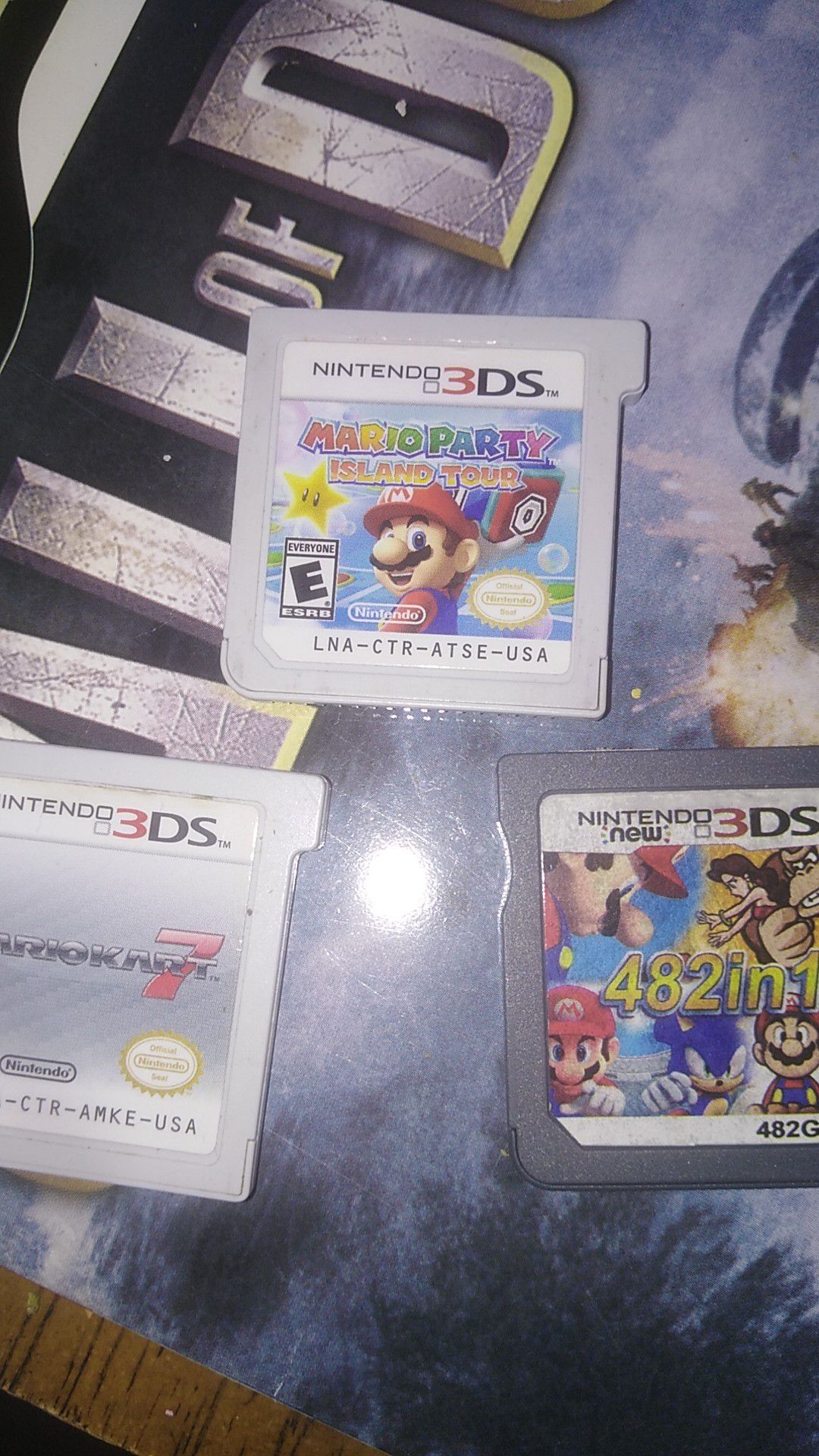 Nintendo mario 3ds games