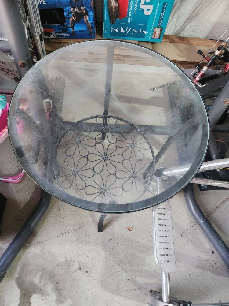 FREE Glass top End Table Or Side Table