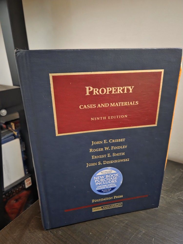Property Law School Textbook