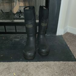 Alpha Mudlite Lacrosse Boots Black Size 14 Hunting Fishing Chore Construction