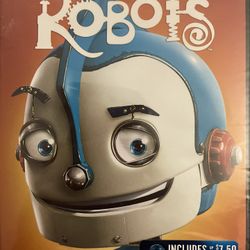 ROBOTS (DVD + Digital-2005) NEW! Robin Williams!