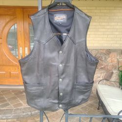 Leather Vest 4x
