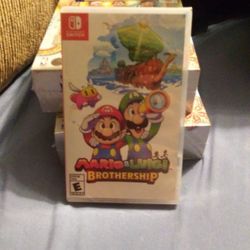 BRAND NEW NINTENDO SWITCH MARIO AND LUIGI BROTHERSHIP VIDEO GAME