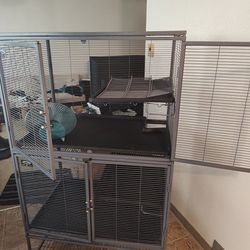 Large size cage for sale (for small animals like rats/chinchillas)

