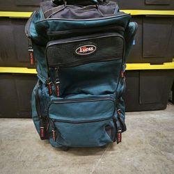 Lucas Gear Rolling Adjustable Luggage Duffel Bag 