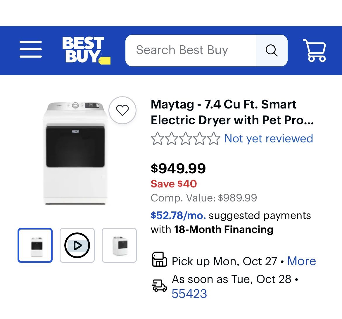 Washer And Dryer Maytag And GE