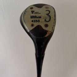 Wilson Beth Daniel Autograph 3-Iron golf club