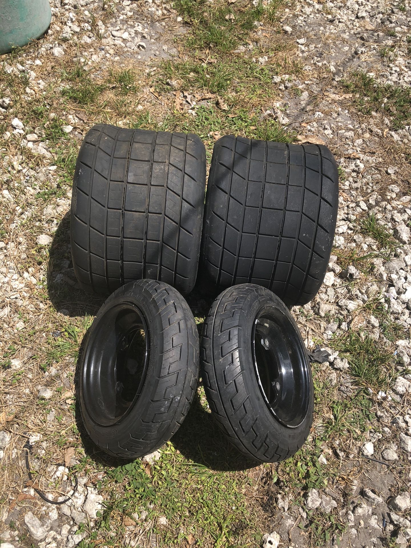 Yamaha Banshee Drag Tires And Rims