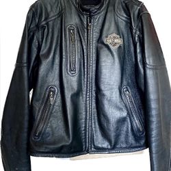 HARLEY-DAVIDSON Genuine Leather Riding Jacket