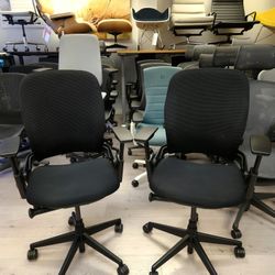 Steelcase Leap Chairs with 3D Knit Mesh Back