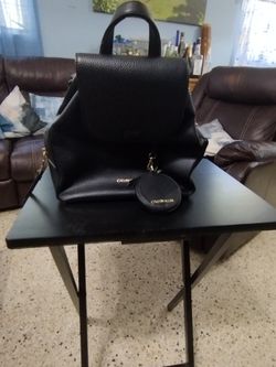 Calvin Klein Women Backpack Purse Almost New