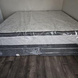 15inches Double Sided King Mattress With Boxspring Special 