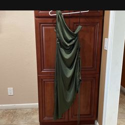 New Olive Color Dress - Size M