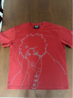 Steady Hands x Crunchyroll Samurai Champloo Mugen Tee Red Medium