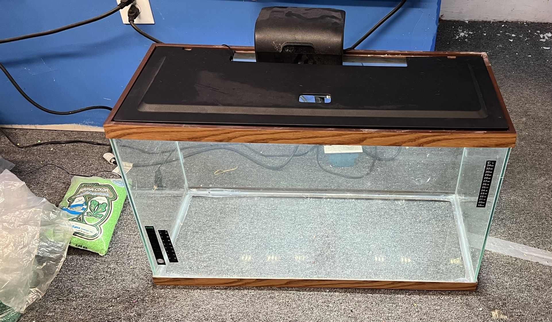 29 Gallon Fish Turtle Reptile Tank Combo Only $100