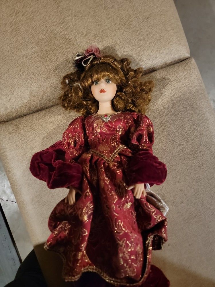Porcelain Collectible Doll