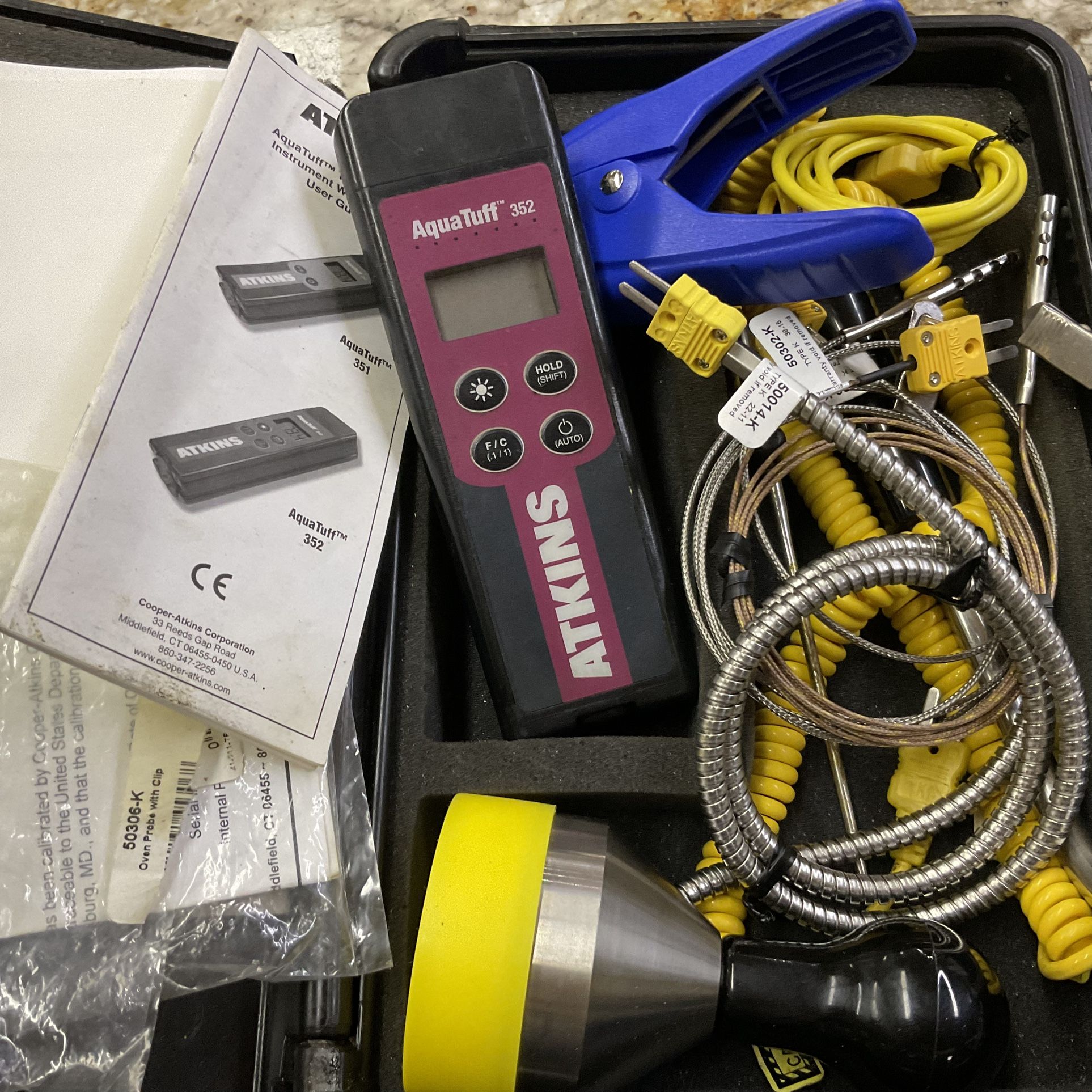 Atkins AquaTuff 352 Thermocouple Instrument