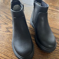 Girls Black Boots