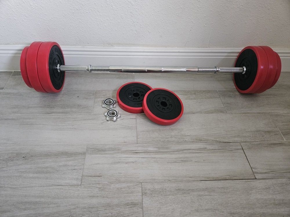 32Ibs Transformable Barbell/dumbbell