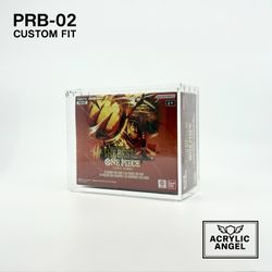 One Piece PRB02 Booster Box Acrylic Case Brand New -Magnetic lid