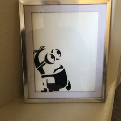 Silhouette picture 8 x 10 custom-made