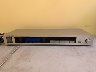 Vintage Kenwood sa-90 II spectrum analyzer RARE 80's Silver Face