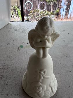 Ceramic Collectible Angel Bell Set by Shiah Yih