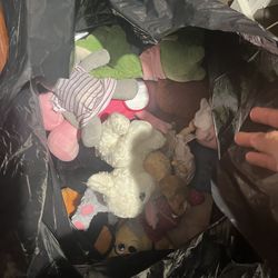 Large Plush Toy Lot – Stuffed Animals, Teddy Bears & Characters