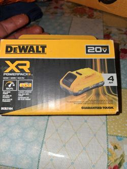 New XR 4ah dewalt battery